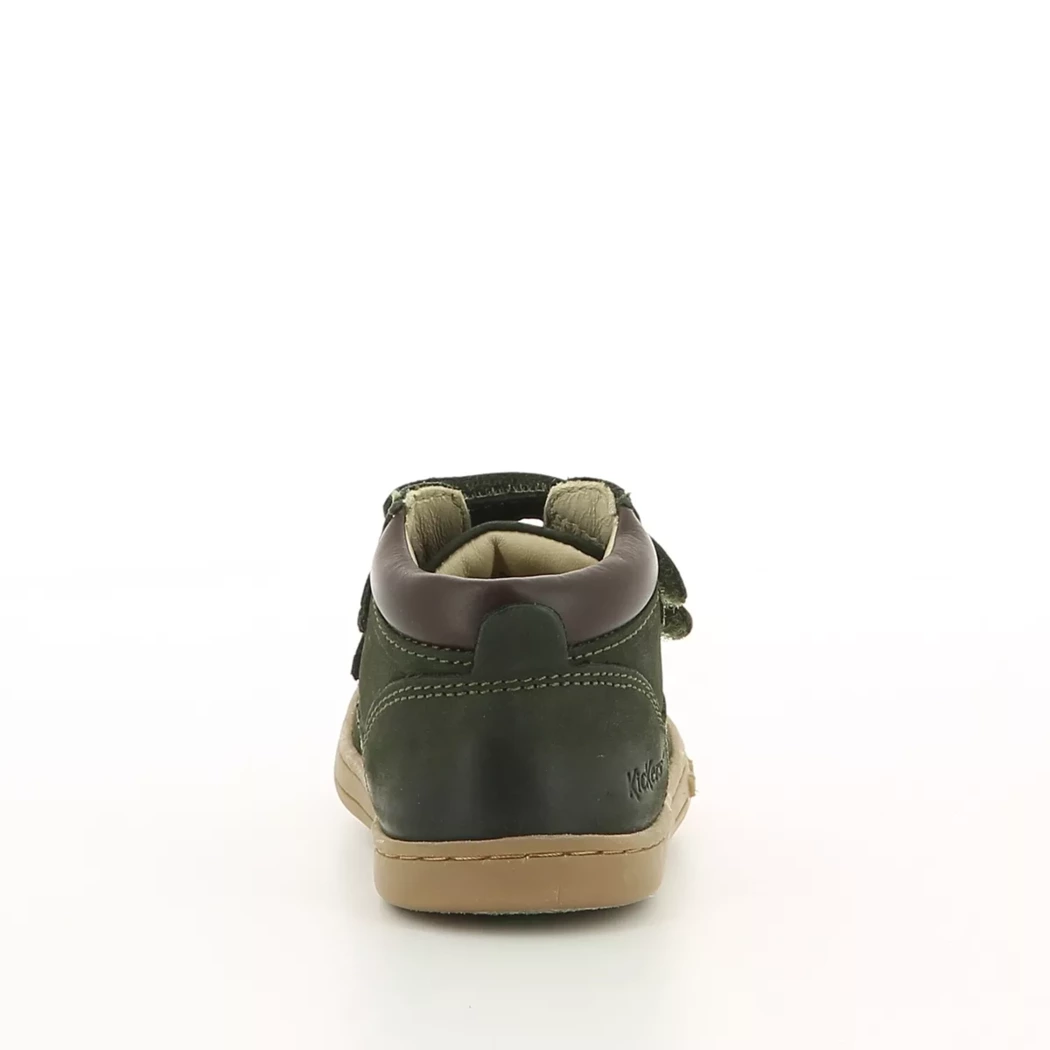 Image (3) de la chaussures Kickers - Bottines Vert en Cuir nubuck