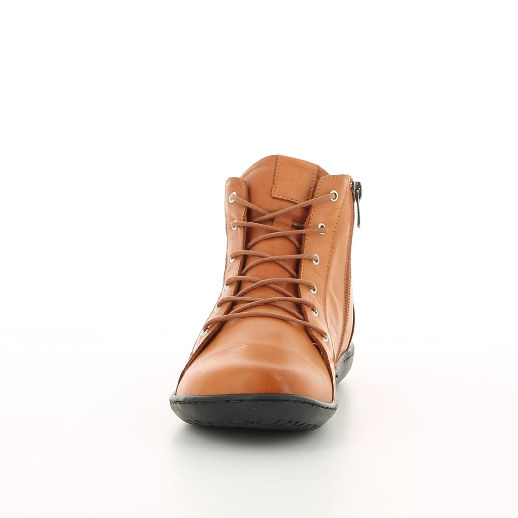 Image (5) de la chaussures Andrea Conti - Bottines Orange en Cuir