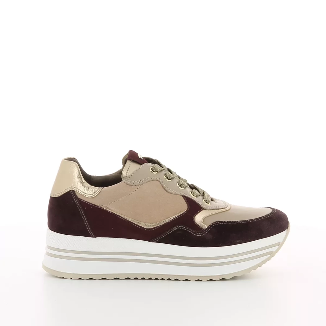 Image (2) de la chaussures Nero Giardini - Baskets Bordeaux en Cuir nubuck