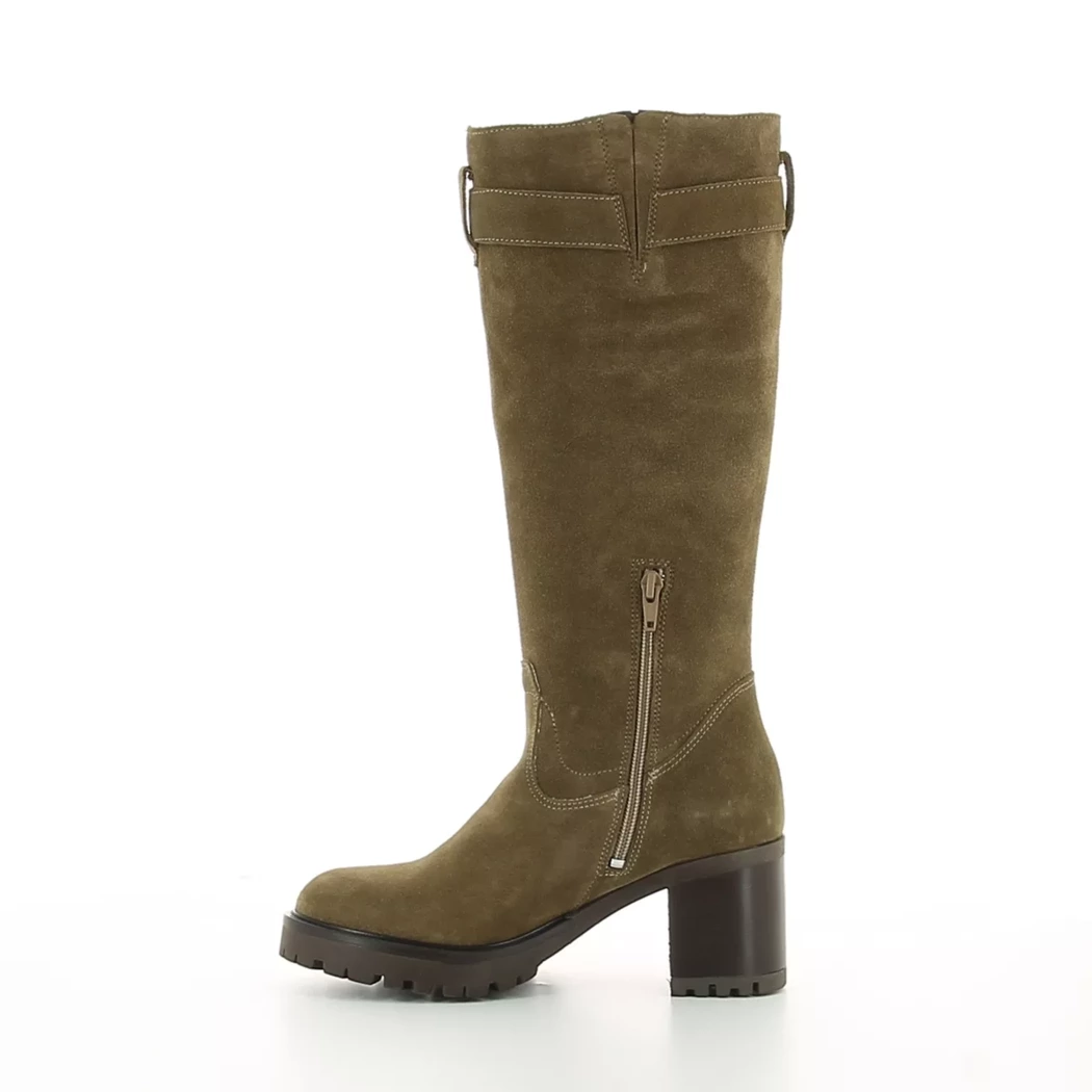 Image (4) de la chaussures Goodstep - Bottes Taupe en Cuir nubuck