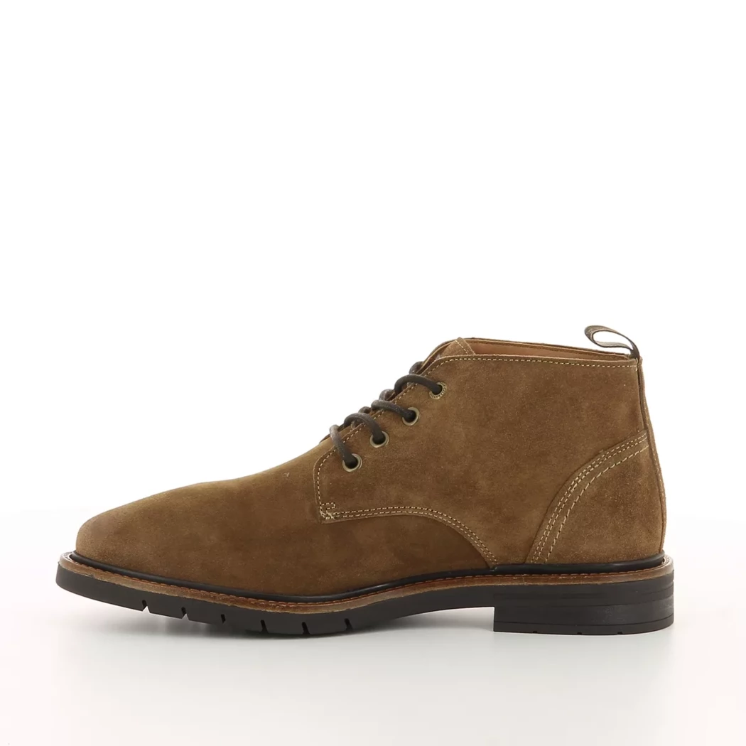 Image (4) de la chaussures Salamander - Bottines Cuir naturel / Cognac en Cuir nubuck