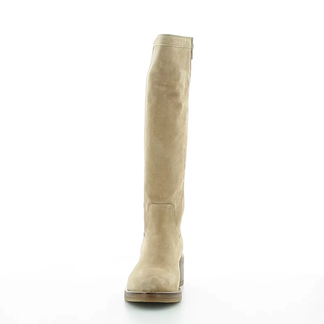 Image (5) de la chaussures Alpe - Bottes Beige en Cuir nubuck