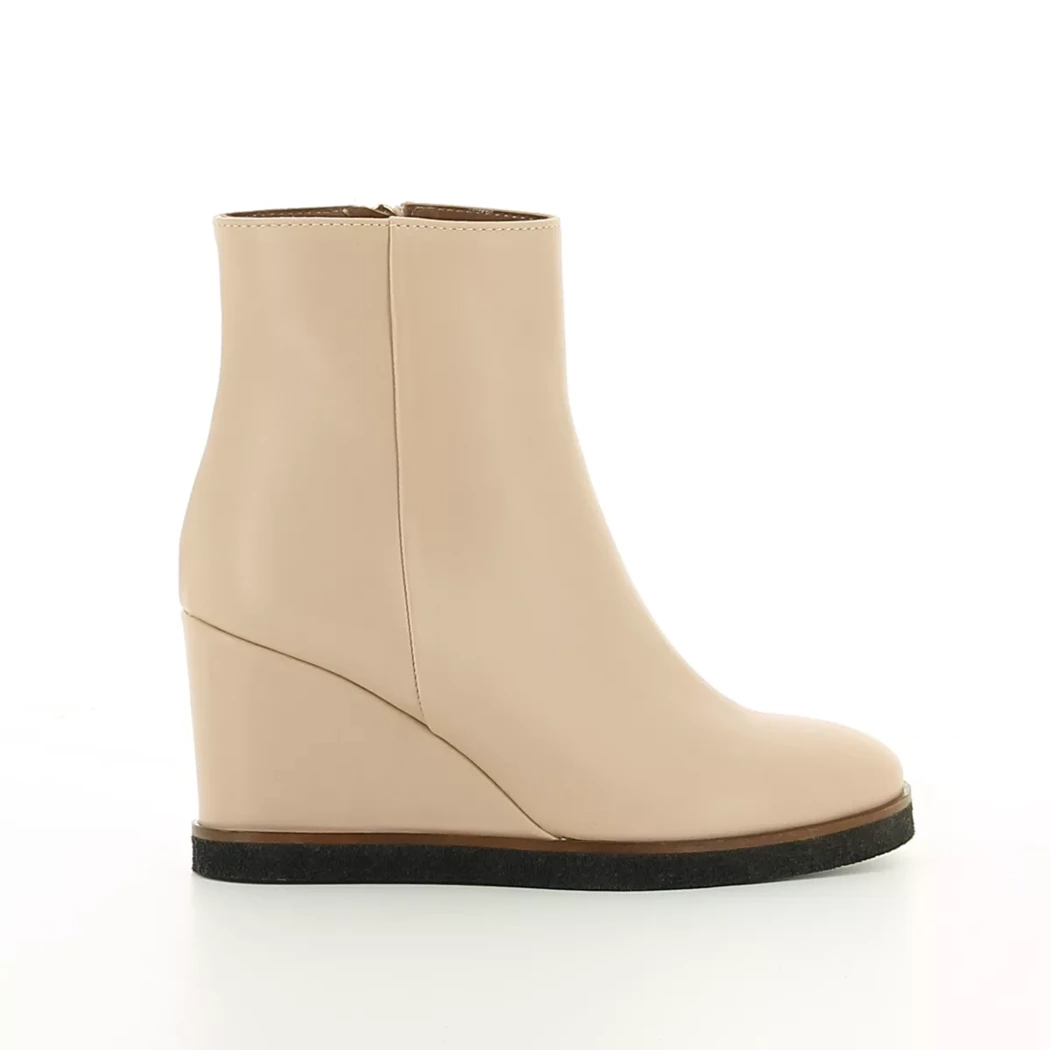 Image (2) de la chaussures Donna Lei - Boots Beige en Cuir