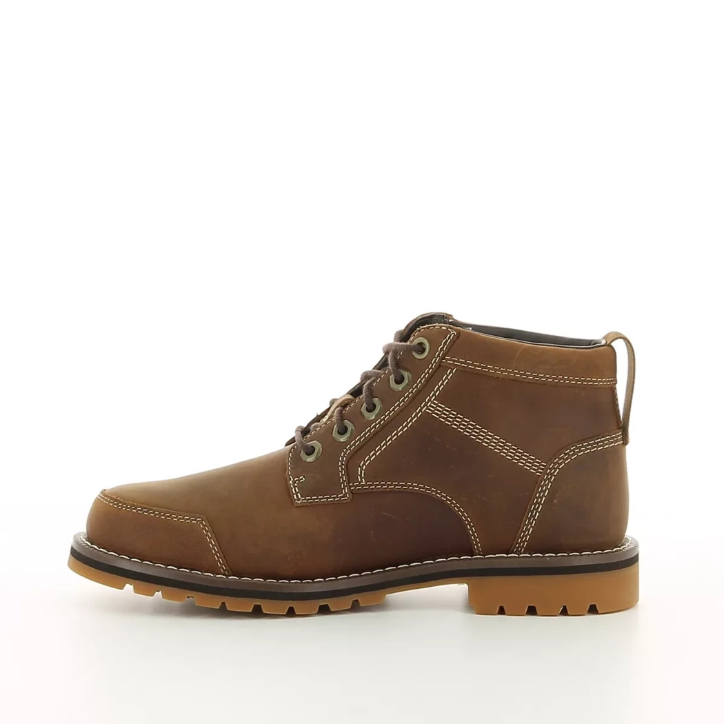 Image (4) de la chaussures Timberland - Bottines Cuir naturel / Cognac en Cuir