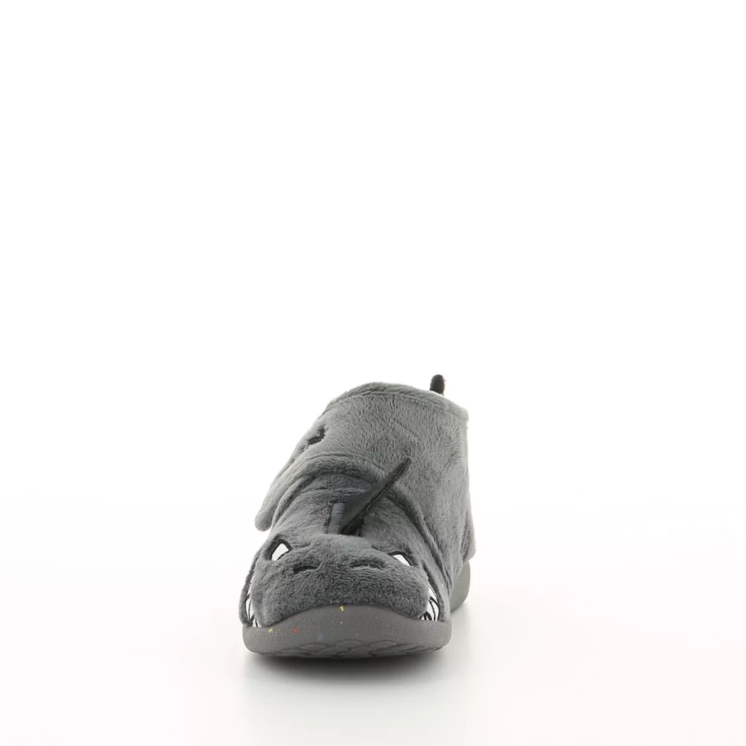 Image (5) de la chaussures Garzon - Pantoufles et Chaussons Gris en Textile