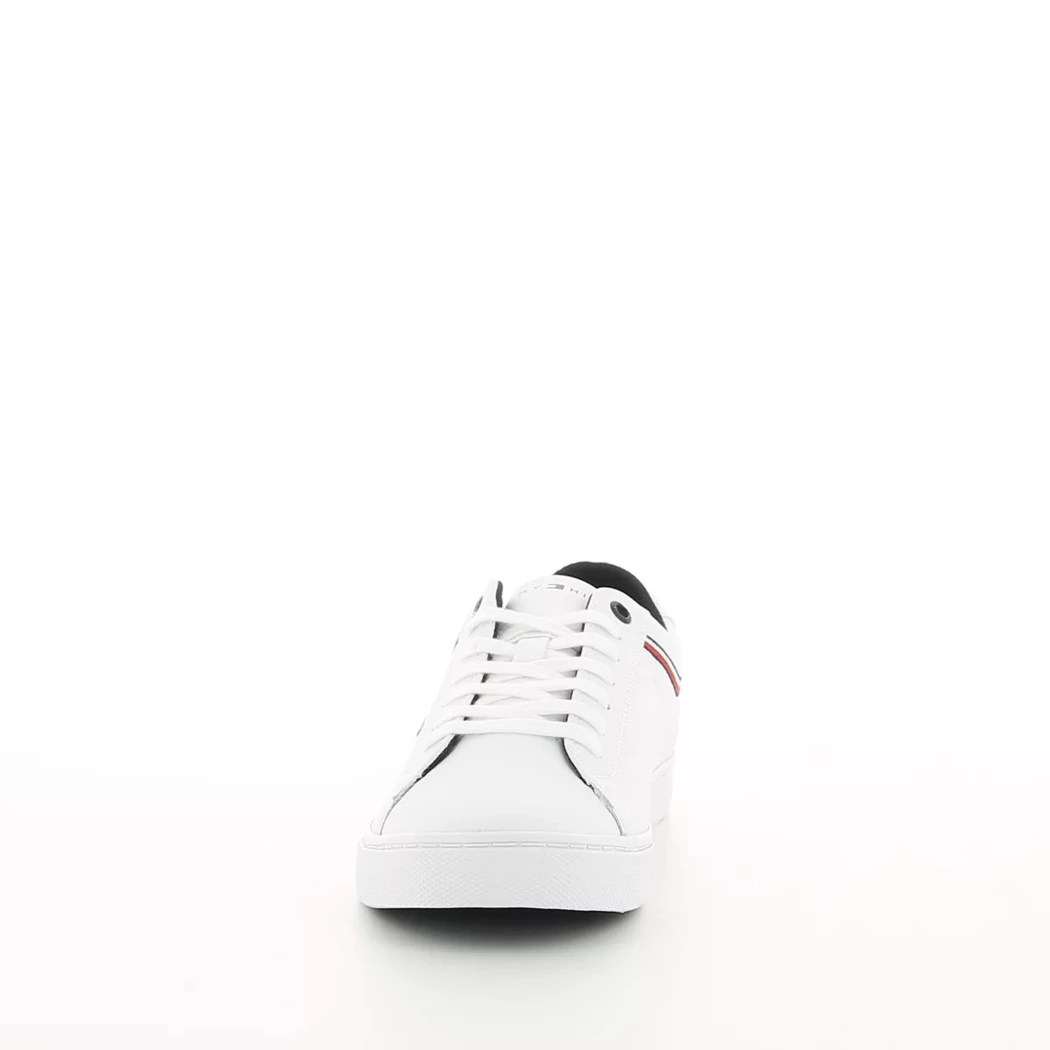 Image (5) de la chaussures Tommy Hilfiger - Baskets Blanc en Cuir