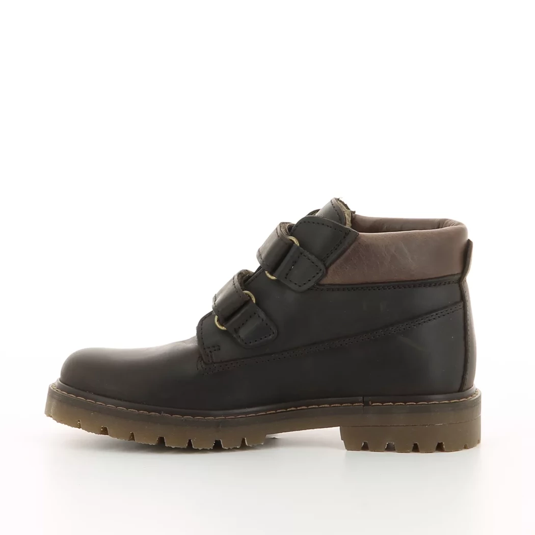 Image (4) de la chaussures Gazzoli - Bottines Marron en Cuir