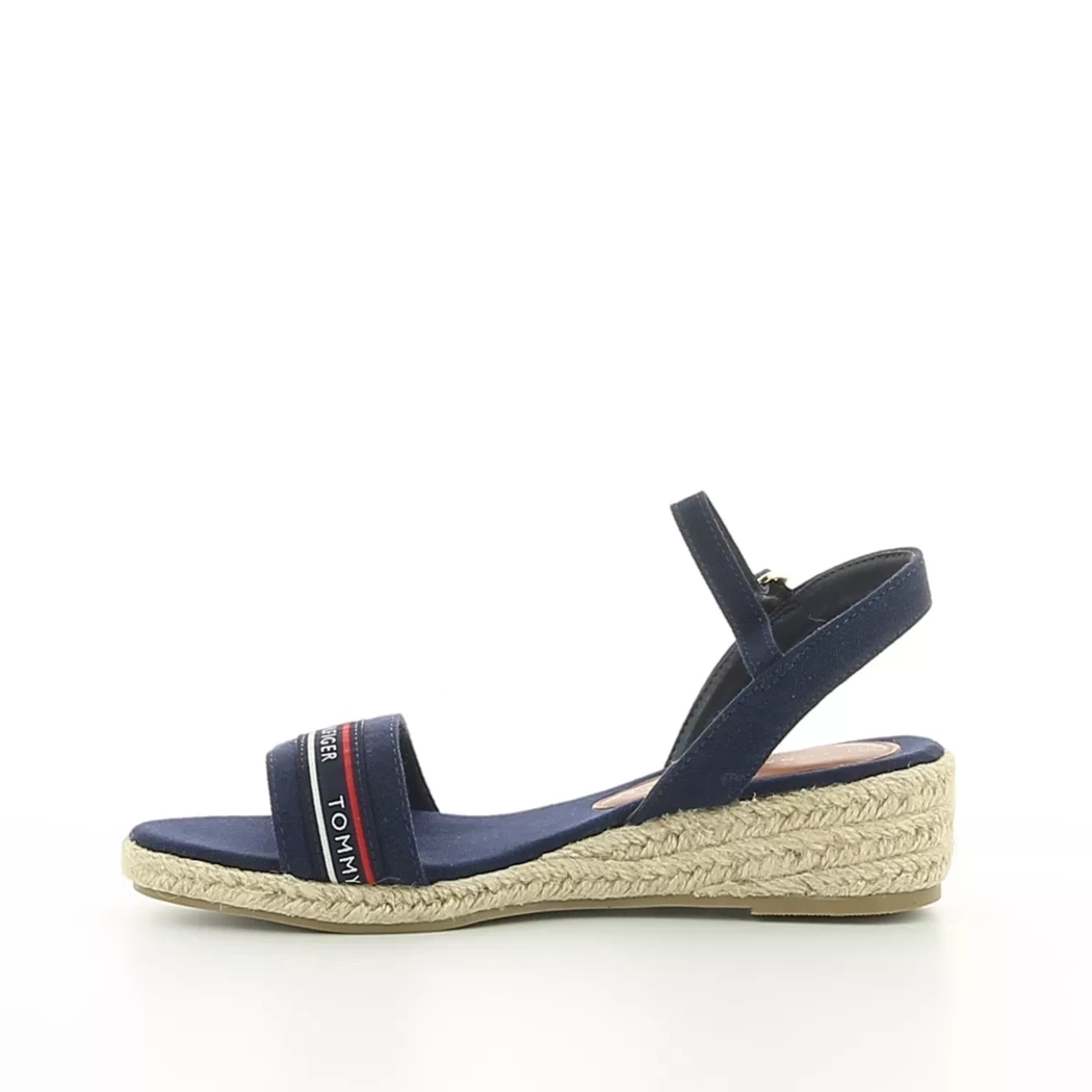 Image (4) de la chaussures Tommy Hilfiger - Sandales et Nu-Pieds Bleu en Textile