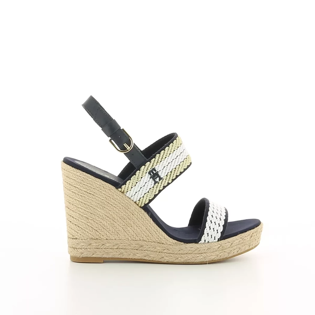 Image (2) de la chaussures Tommy Hilfiger - Sandales et Nu-Pieds Bleu en Textile