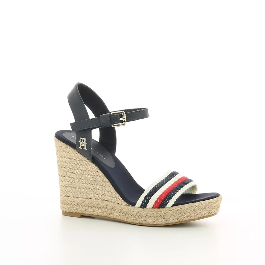 Image (1) de la chaussures Tommy Hilfiger - Sandales et Nu-Pieds Bleu en Textile