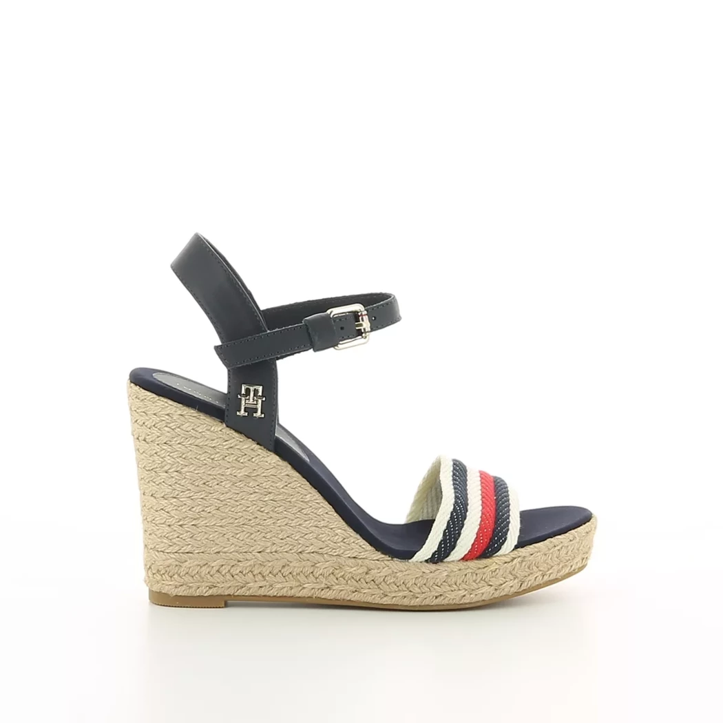 Image (2) de la chaussures Tommy Hilfiger - Sandales et Nu-Pieds Bleu en Textile