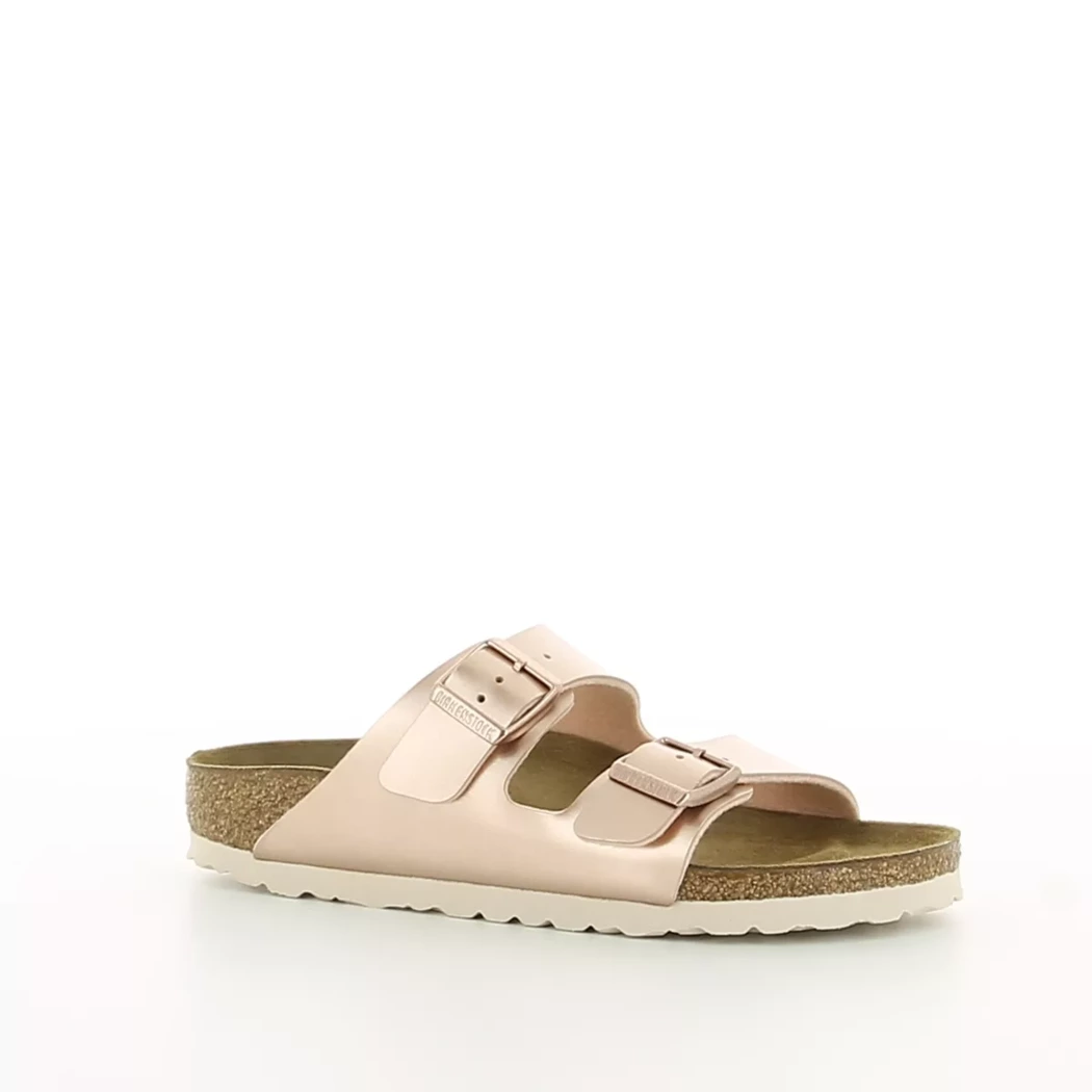 Image (1) de la chaussures Birkenstock - Mules et Sabots Rose en Cuir synthétique