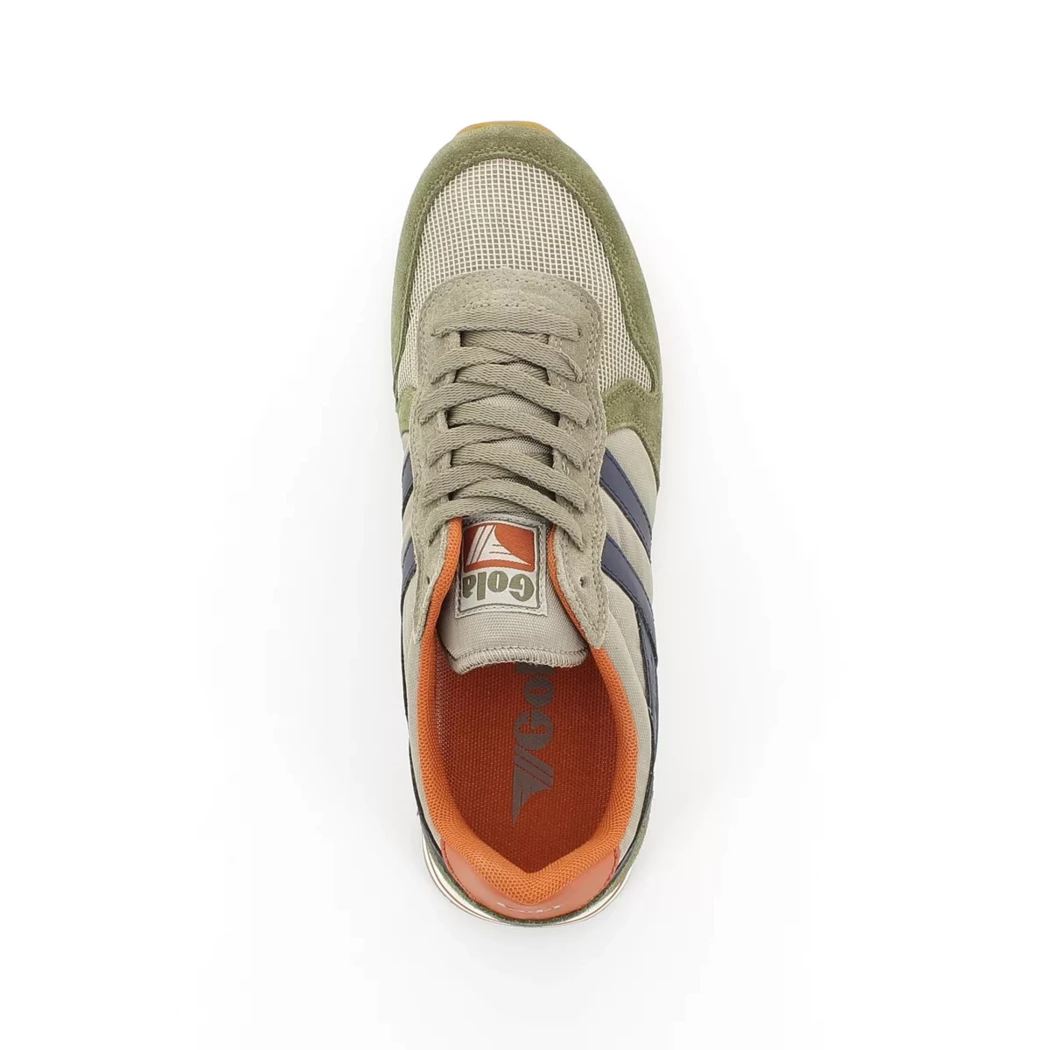 Image (6) de la chaussures Gola - Baskets Vert en Cuir nubuck