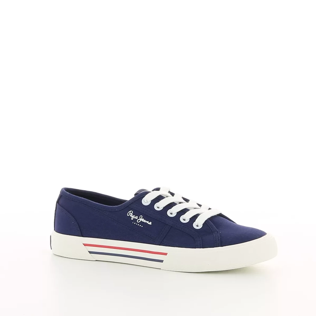 Image (1) de la chaussures Pepe Jeans - Baskets Bleu en Textile