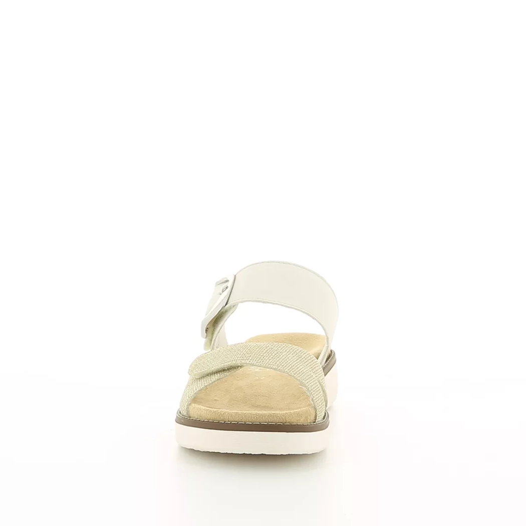 Image (5) de la chaussures Remonte - Mules et Sabots Beige en Cuir