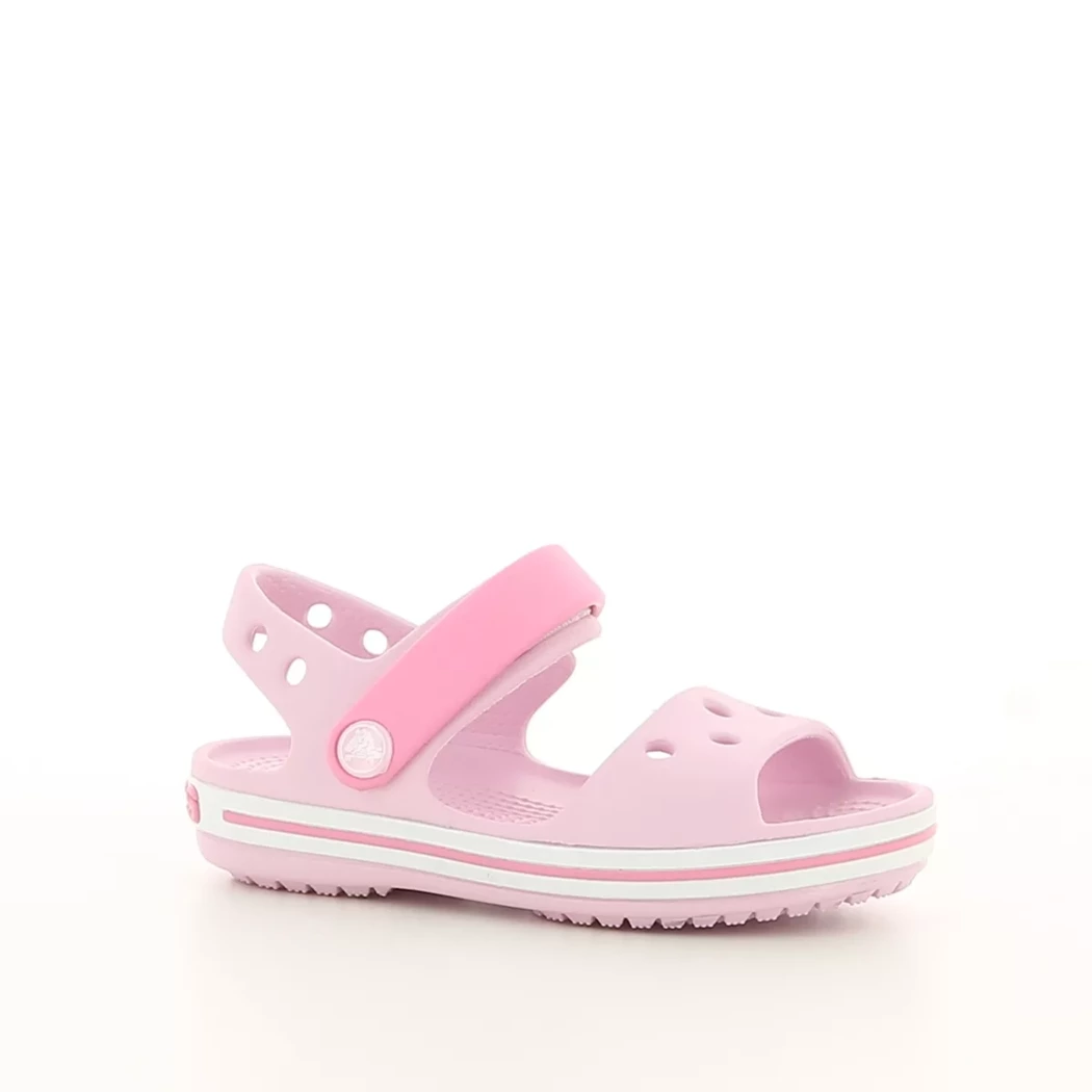 Image (1) de la chaussures Crocs - Sandales et Nu-Pieds Rose en Caoutchouc