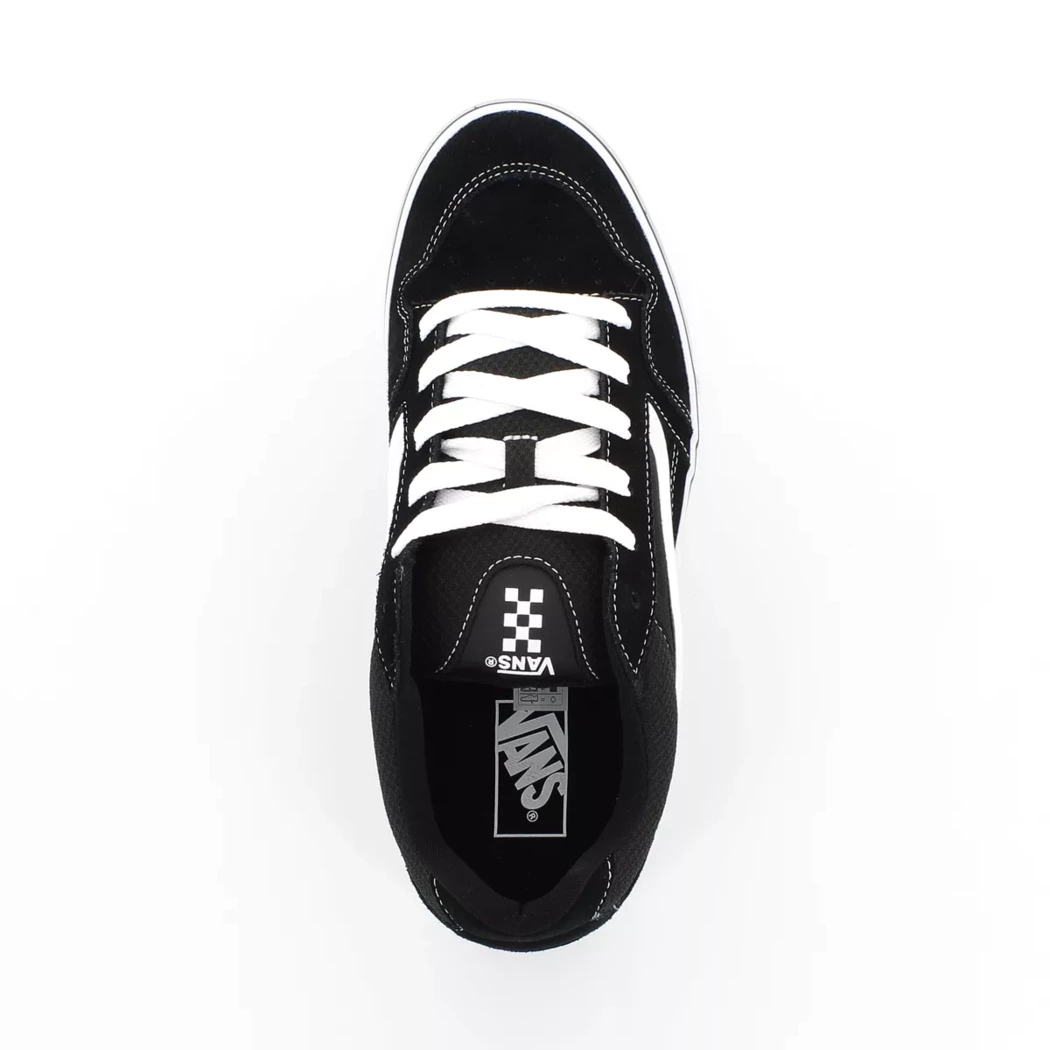 Image (6) de la chaussures Vans - Baskets Noir en Cuir nubuck