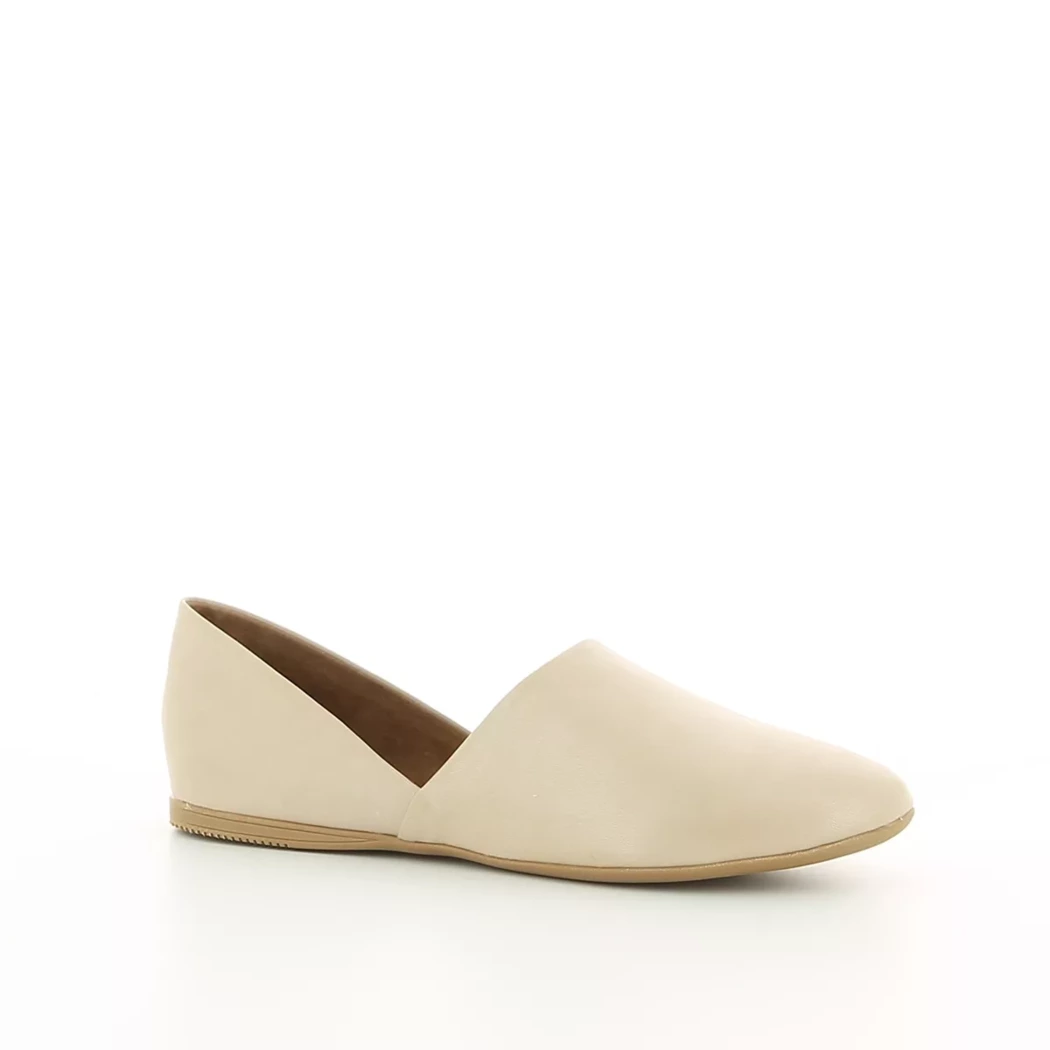 Image (1) de la chaussures Miz Mooz - Ballerines Beige en Cuir