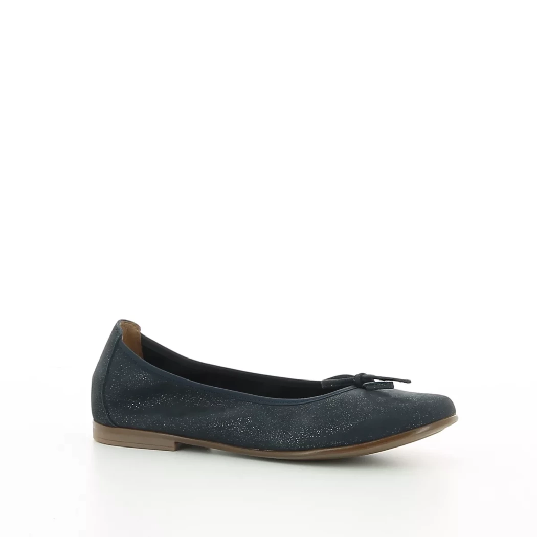 Image (1) de la chaussures Bellamy - Ballerines Bleu en Cuir nubuck