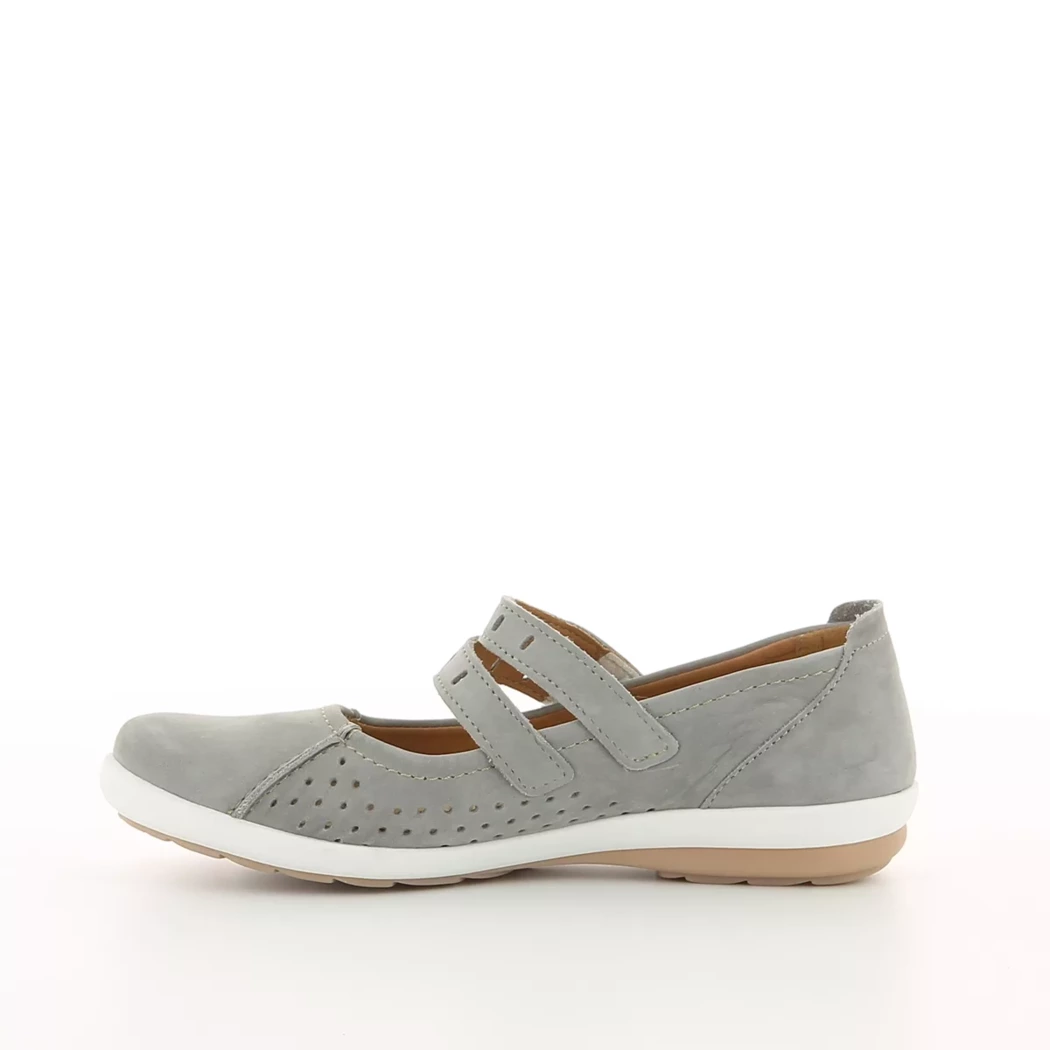 Image (4) de la chaussures Sens - Ballerines Gris en Cuir nubuck