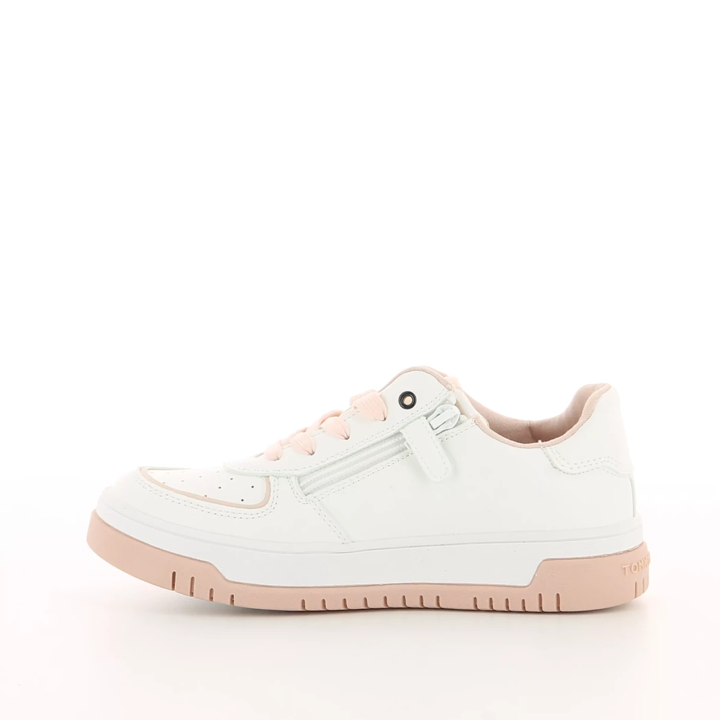 Image (4) de la chaussures Tommy Hilfiger - Baskets Blanc en Cuir synthétique