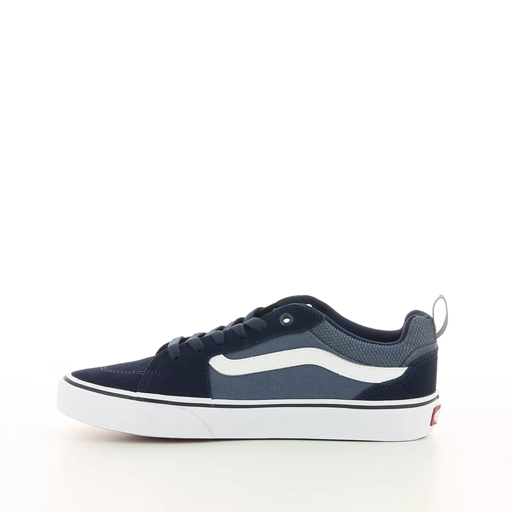 Image (4) de la chaussures Vans - Baskets Bleu en Cuir nubuck