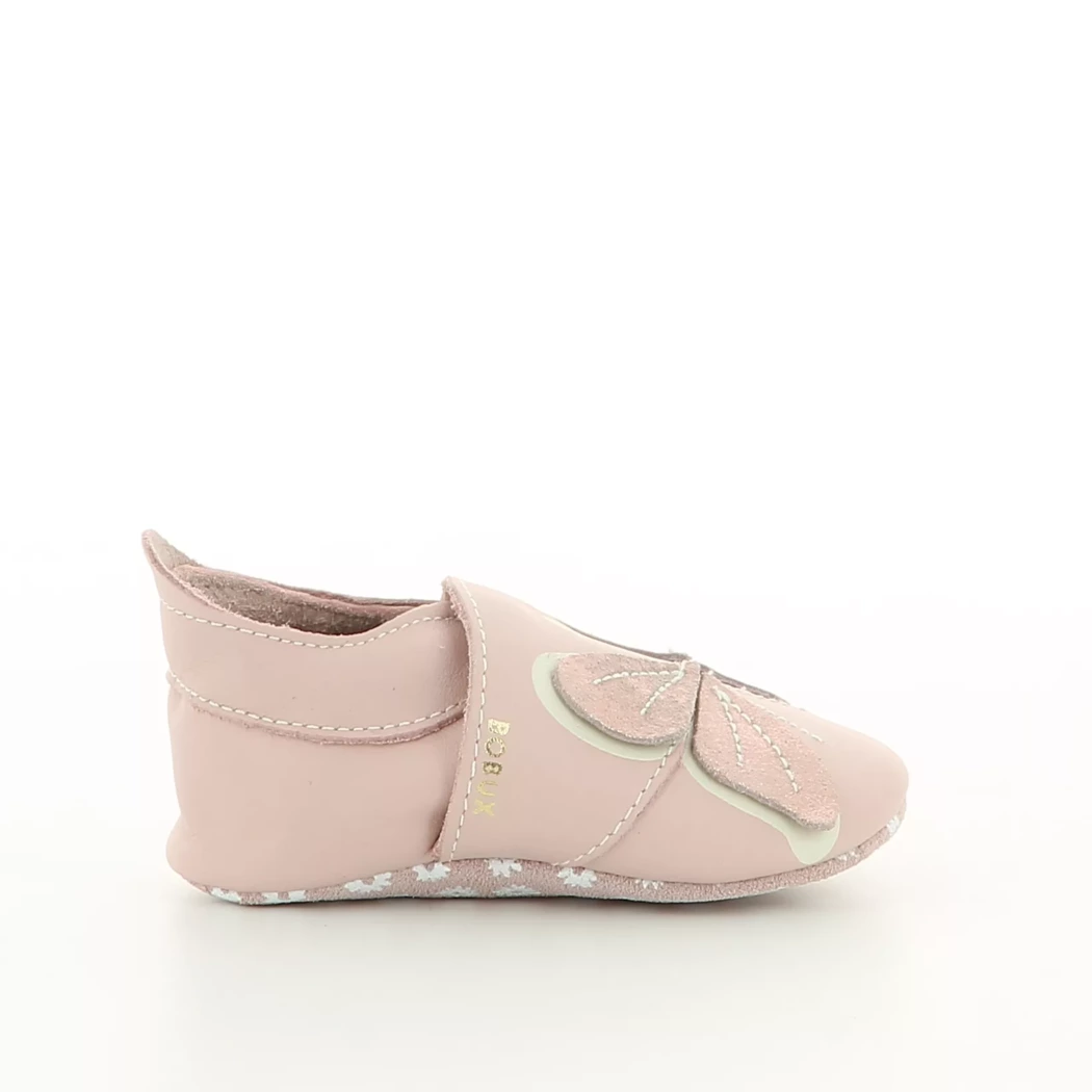 Image (2) de la chaussures Bobux - Chaussons bébé Rose en Cuir