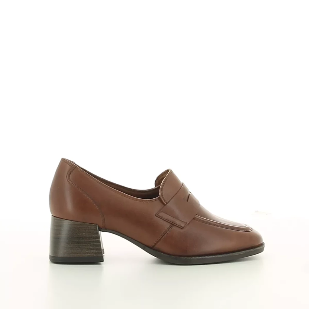 Image (2) de la chaussures Tamaris - Mocassins Cuir naturel / Cognac en Cuir