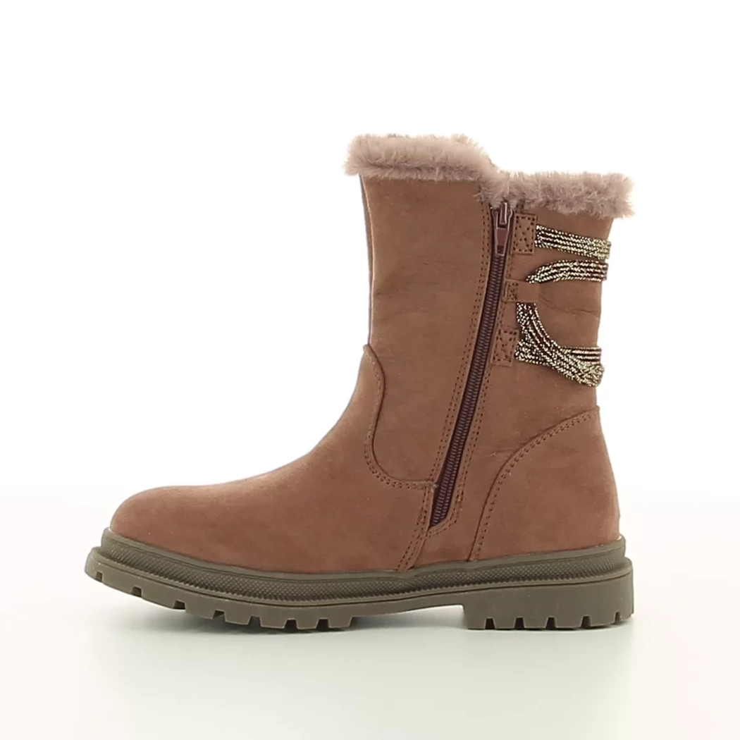 Image (4) de la chaussures Safety Jogger - Boots Rose en Cuir nubuck