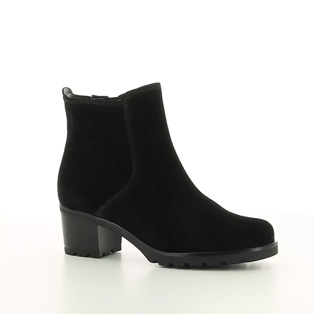 Image (1) de la chaussures Gabor - Boots Noir en Cuir nubuck