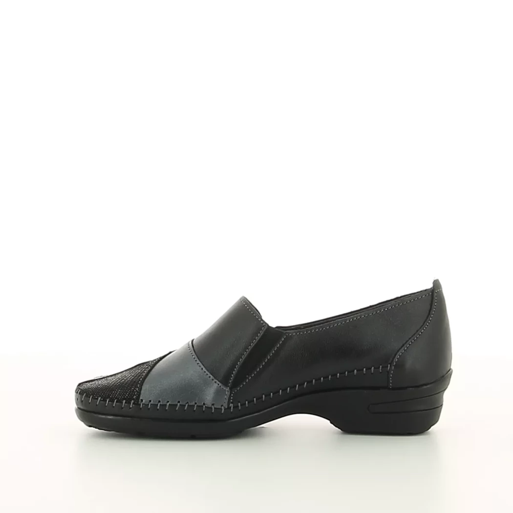 Image (4) de la chaussures Kiarflex - Mocassins Noir en Cuir