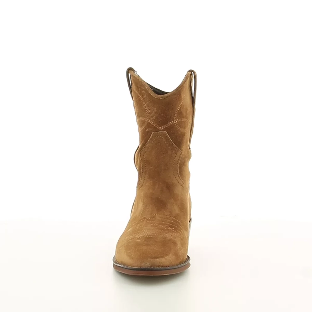 Image (5) de la chaussures Alpe - Boots Cuir naturel / Cognac en Cuir nubuck