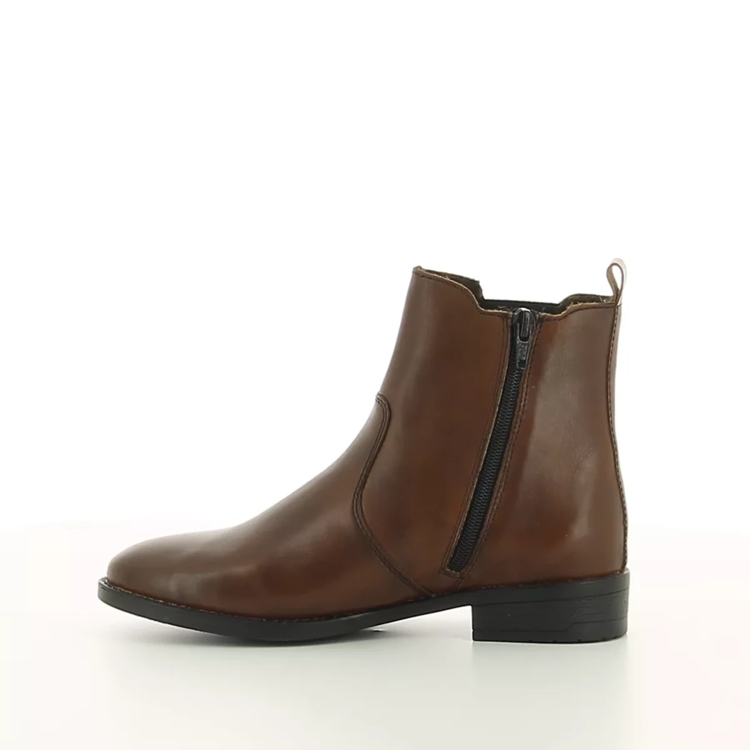 Image (4) de la chaussures Rieker - Boots Marron en Cuir