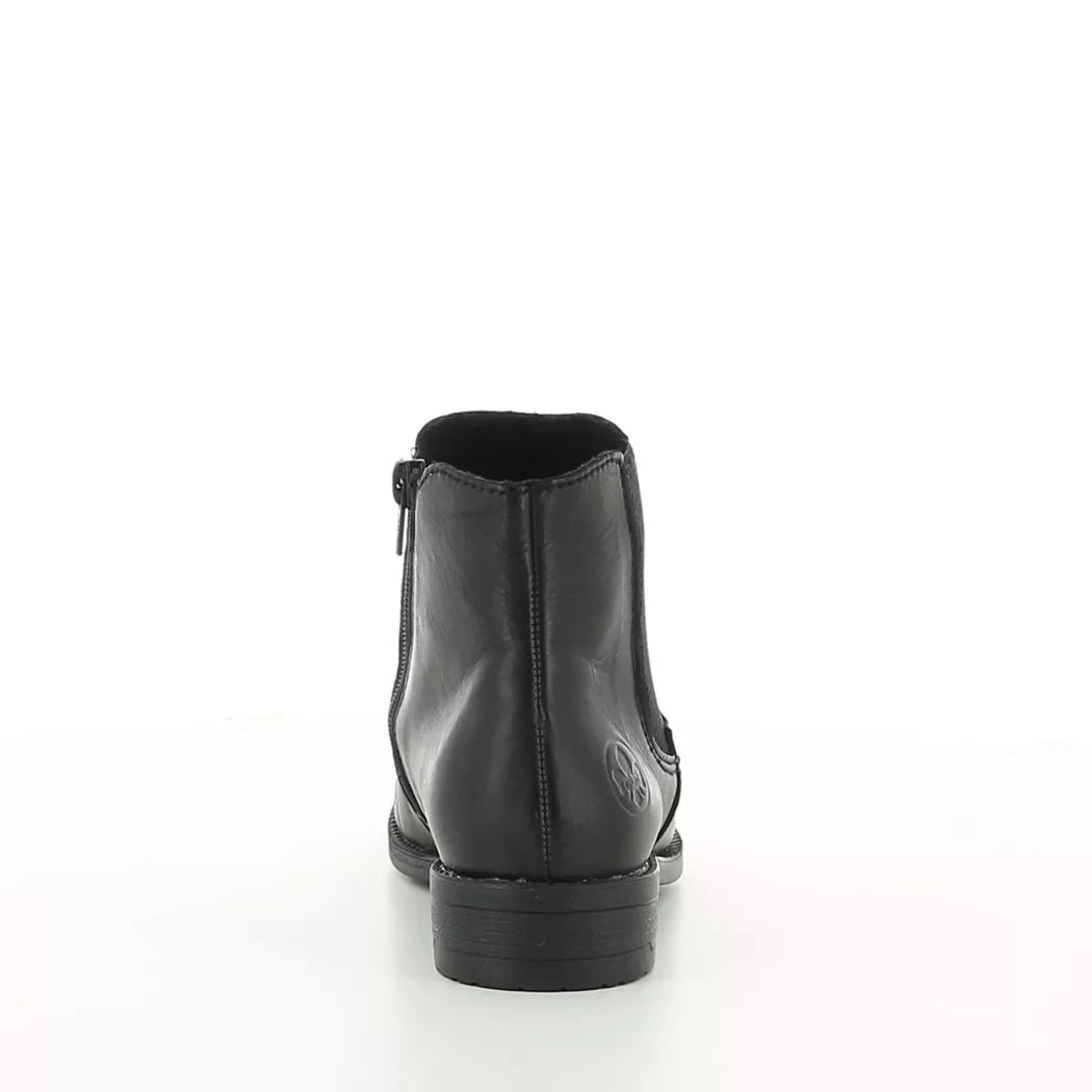 Image (3) de la chaussures Rieker - Boots Noir en Cuir