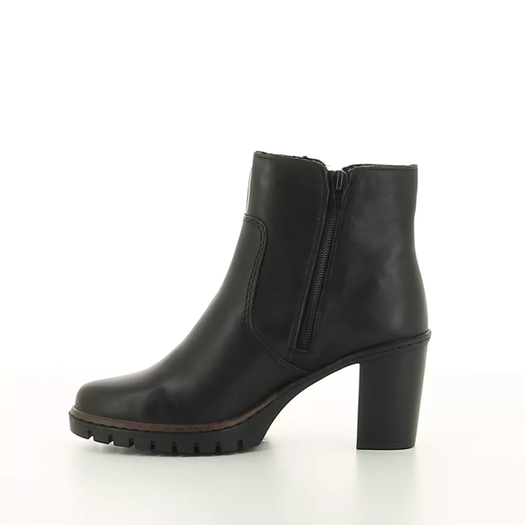 Image (4) de la chaussures Rieker - Boots Noir en Cuir