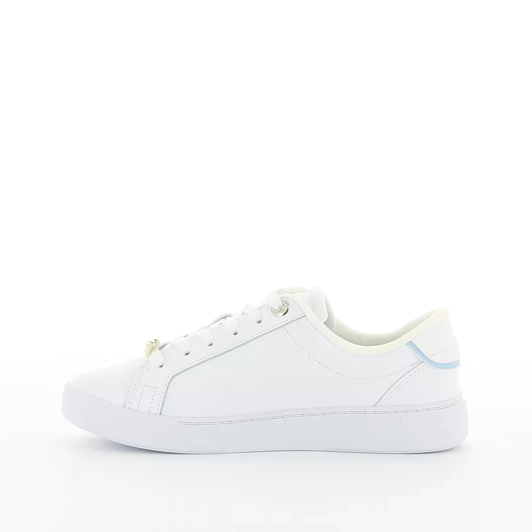 Image (4) de la chaussures Tommy Hilfiger - Baskets Blanc en Cuir