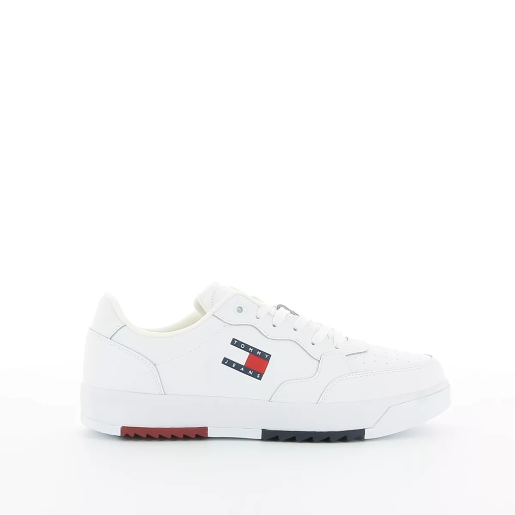 Image (2) de la chaussures Tommy jeans - Baskets Blanc en Cuir