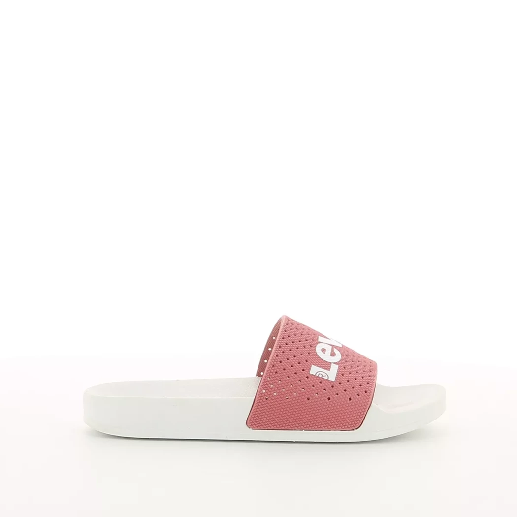 Image (2) de la chaussures Levi's - Tongs et Plage Rose en Caoutchouc