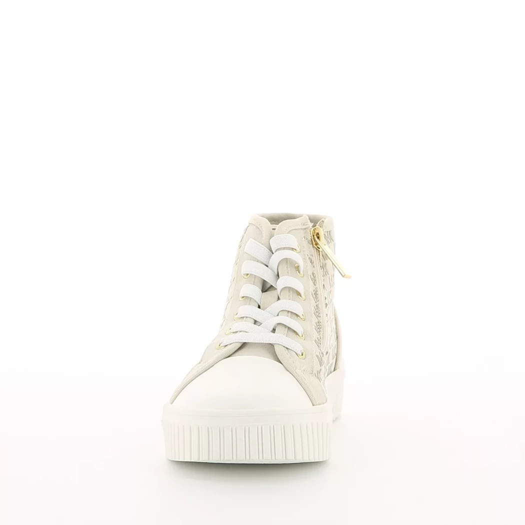 Image (5) de la chaussures Michael Kors Kids - Baskets Beige en Textile