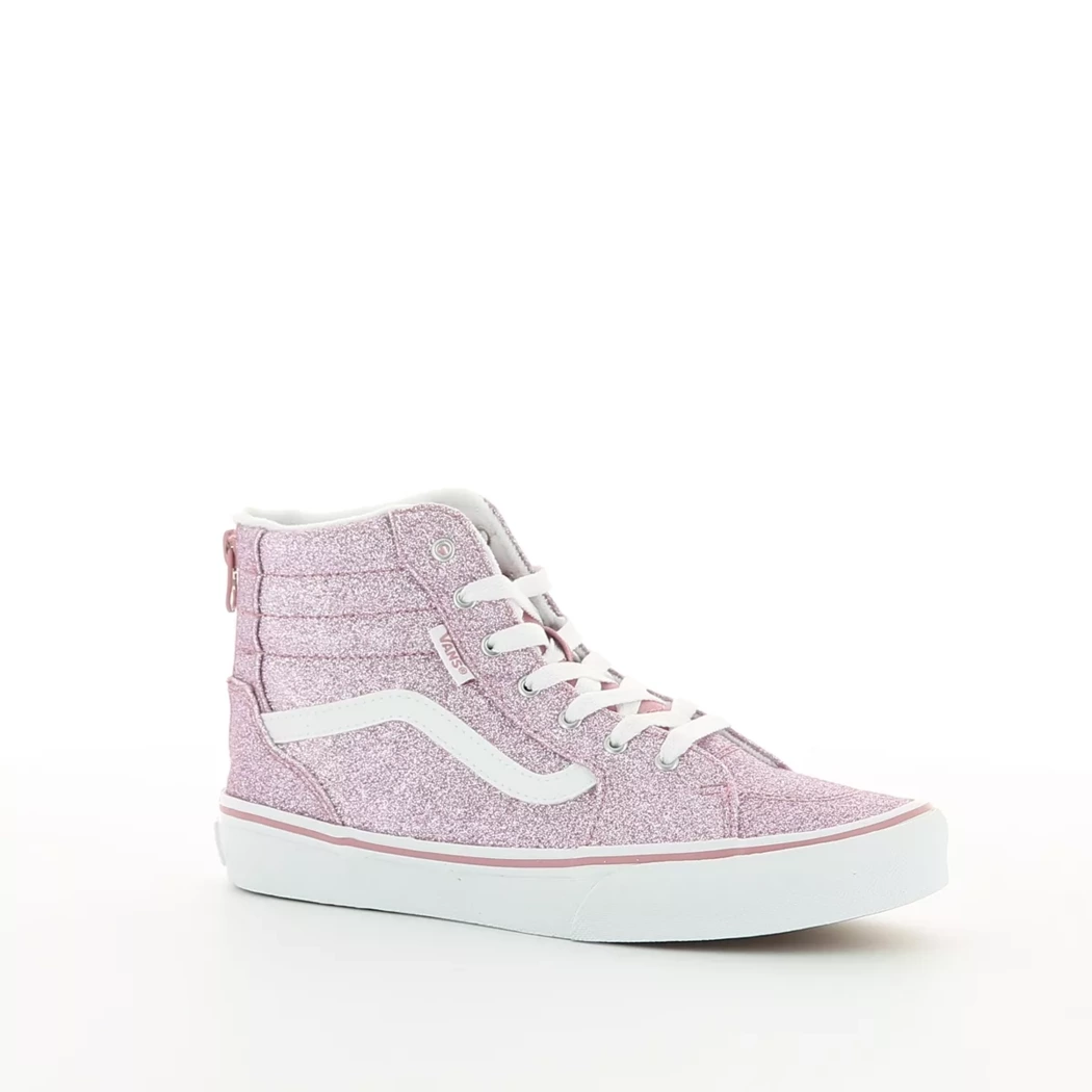 Image (1) de la chaussures Vans - Baskets Rose en Textile