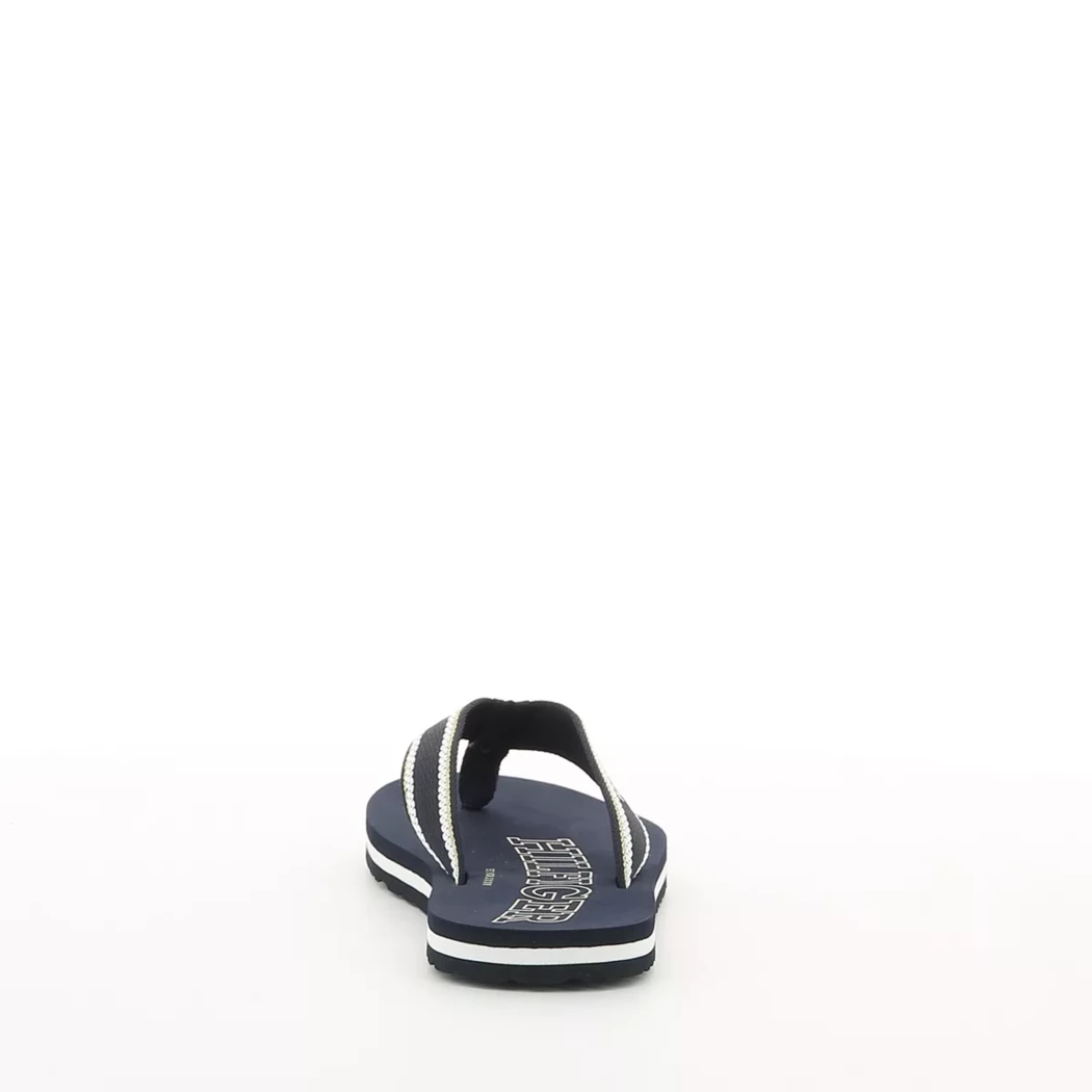 Image (3) de la chaussures Tommy Hilfiger - Tongs et Plage Bleu en Textile