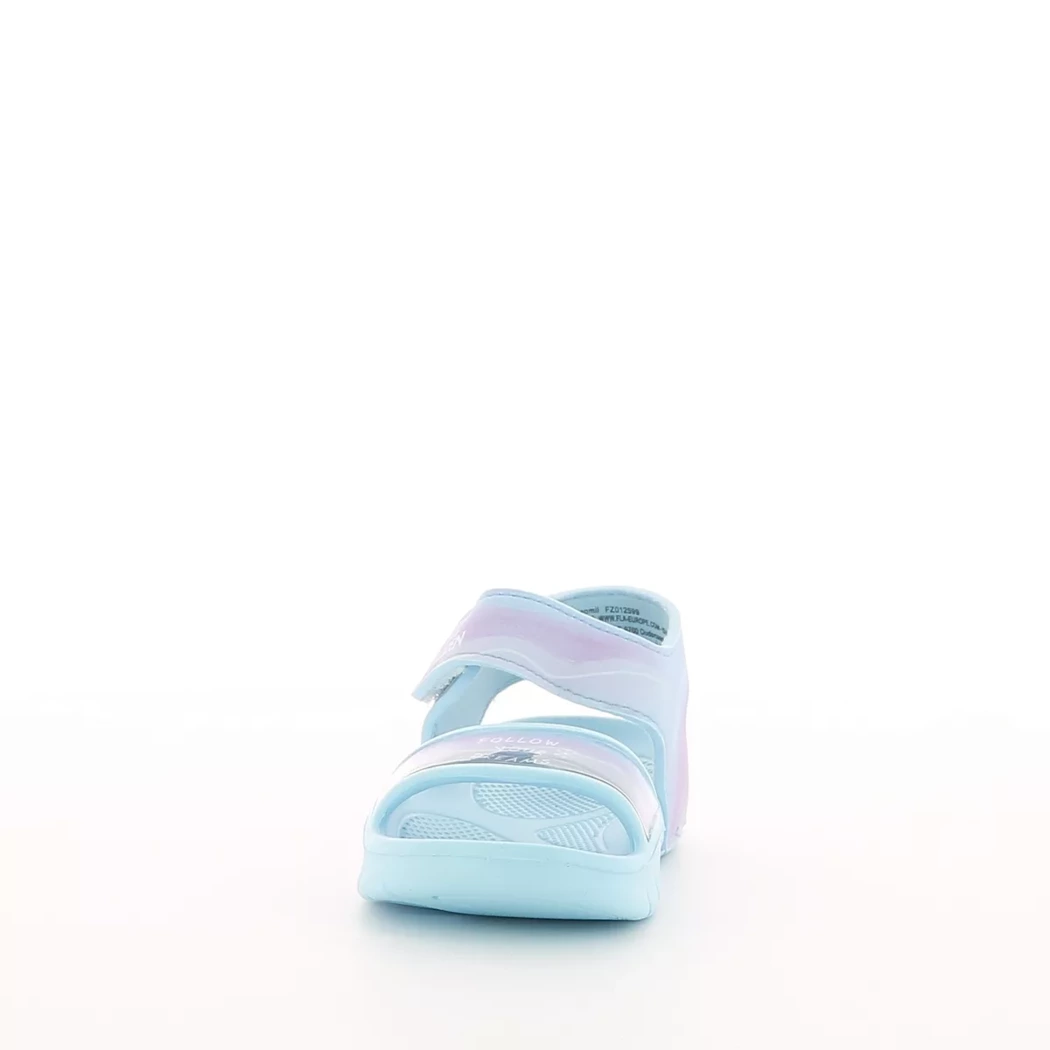 Image (5) de la chaussures Leomil - Sandales et Nu-Pieds Bleu en Cuir synthétique
