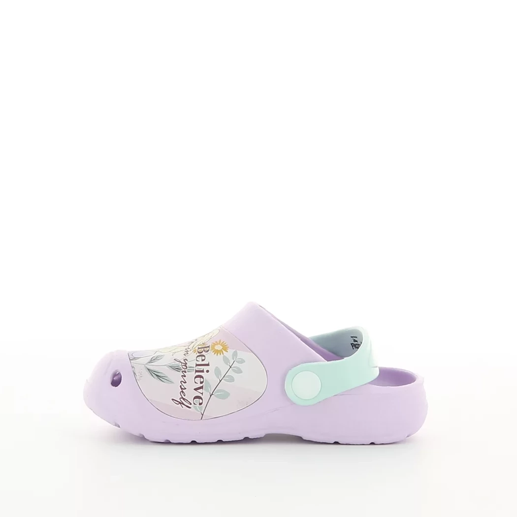 Image (4) de la chaussures Leomil - Mules et Sabots Violet / Lilas en Caoutchouc