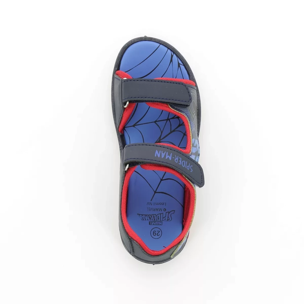 Image (6) de la chaussures Leomil - Sandales et Nu-Pieds Bleu en Cuir synthétique