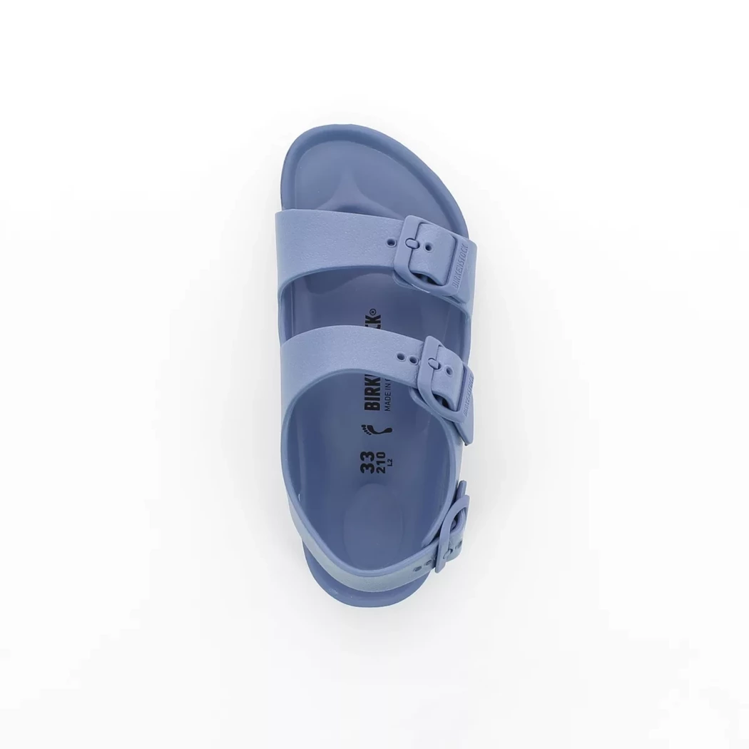 Image (6) de la chaussures Birkenstock - Sandales et Nu-Pieds Bleu en Caoutchouc