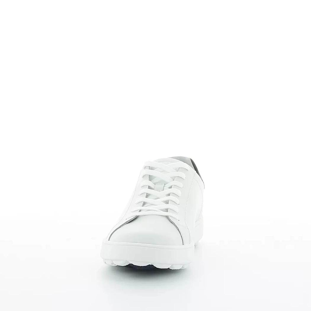 Image (5) de la chaussures Geox - Baskets Blanc en Cuir