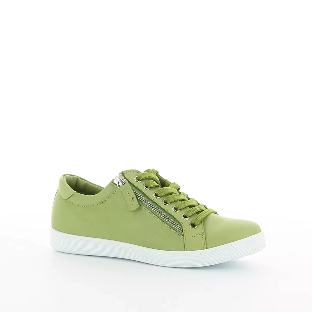 Image (1) de la chaussures Andrea Conti - Baskets Vert en Cuir