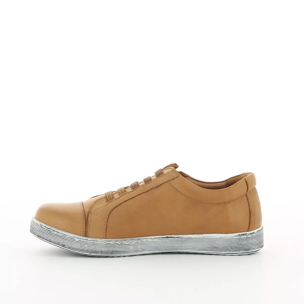 Image (4) de la chaussures Andrea Conti - Baskets Cuir naturel / Cognac en Cuir