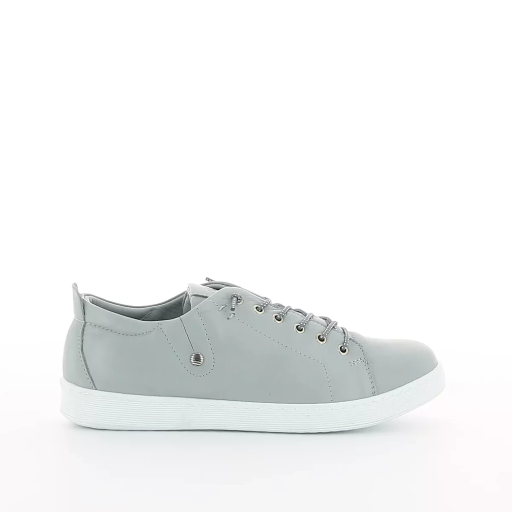 Image (2) de la chaussures Andrea Conti - Baskets Gris en Cuir