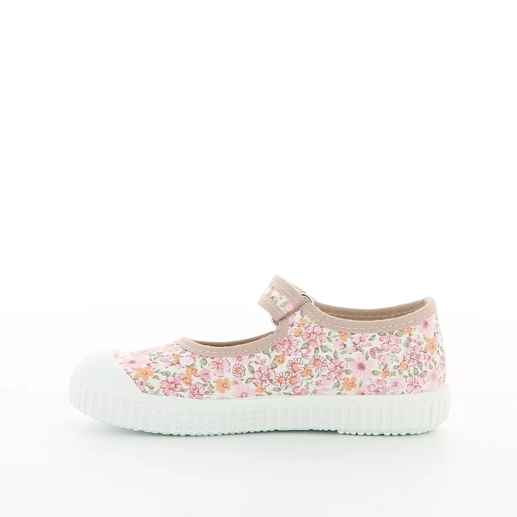 Image (4) de la chaussures Kmins - Ballerines Rose en Textile